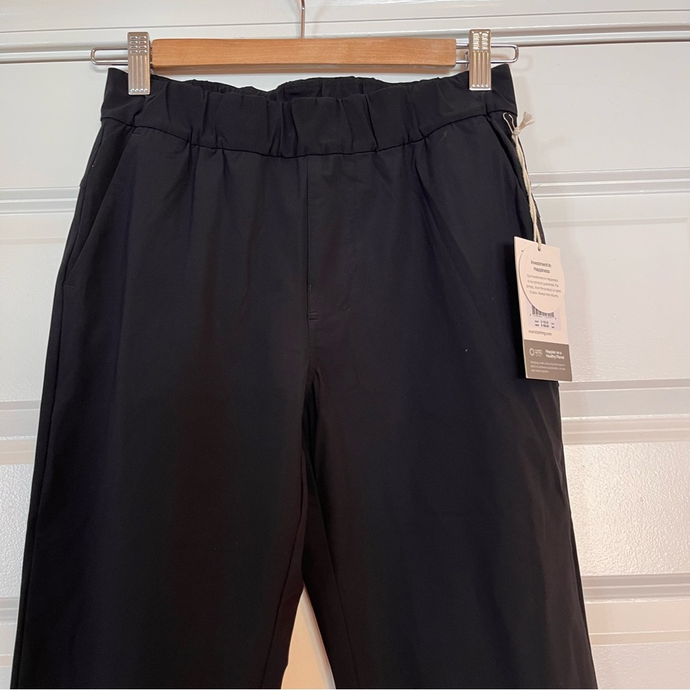NWT Vuori Miles Ankle Pant Women’s Size XS Black Quick-Dry Stretch ~ $108 - Picture 6 of 14